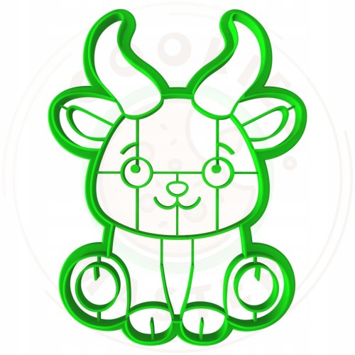 FOREMKA Wykrawacz do Pierników Lato ZWIERZĘTA AFRYKA SAFARI ANTYLOPA 11cm