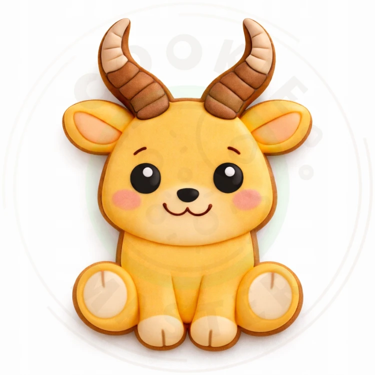 FOREMKA Wykrawacz do Pierników Lato ZWIERZĘTA AFRYKA SAFARI ANTYLOPA 11cm