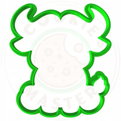 FOREMKA Wykrawacz do Pierników Ciastek ZWIERZĘTA AFRYKA SAFARI BAWÓŁ 9,5cm