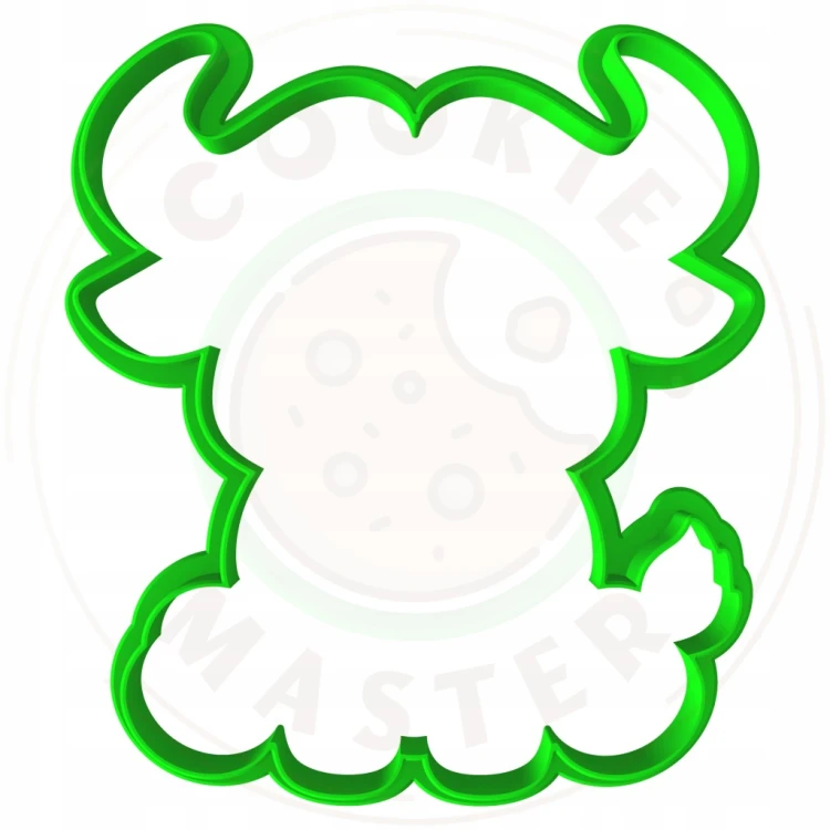 FOREMKA Wykrawacz do Pierników Ciastek ZWIERZĘTA AFRYKA SAFARI BAWÓŁ 9,5cm