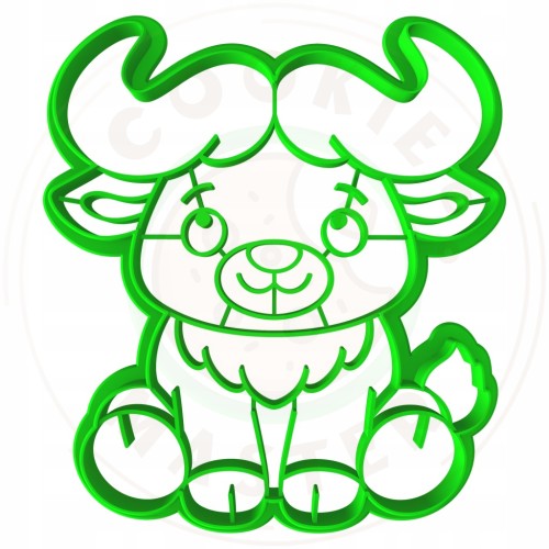 FOREMKA Wykrawacz do Pierników Ciastek ZWIERZĘTA AFRYKA SAFARI BAWÓŁ 9,5cm