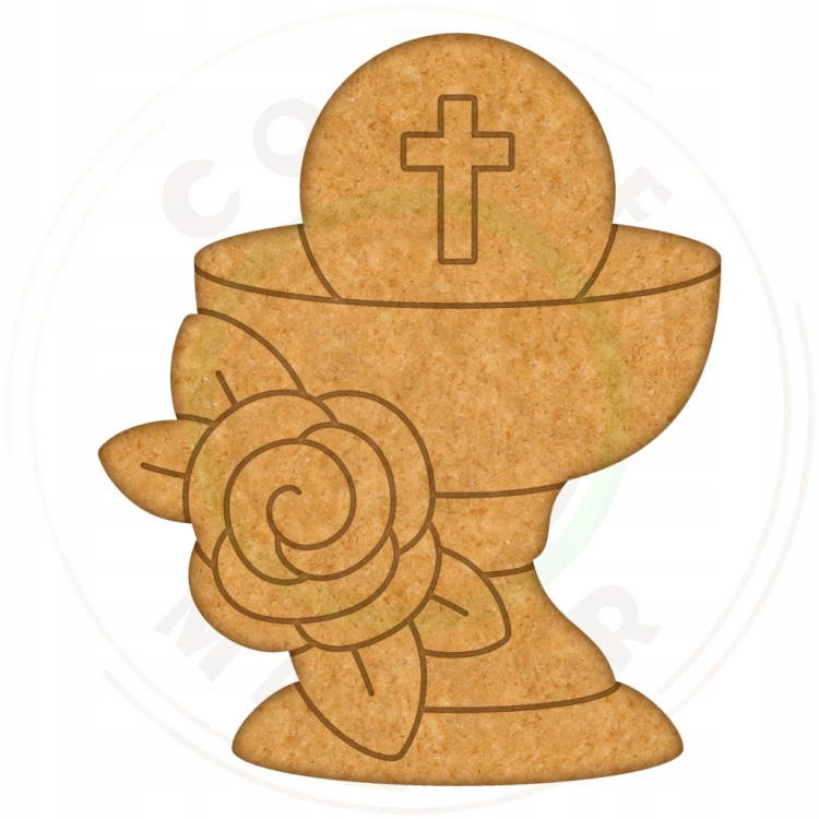 FOREMKA Wykrawacz do Pierników KOMUNIA - Kielich z hostią 10cm + Przepisy