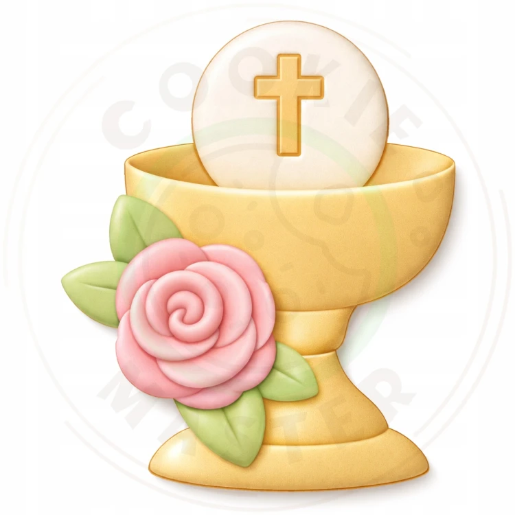 FOREMKA Wykrawacz do Pierników KOMUNIA - Kielich z hostią 10cm + Przepisy