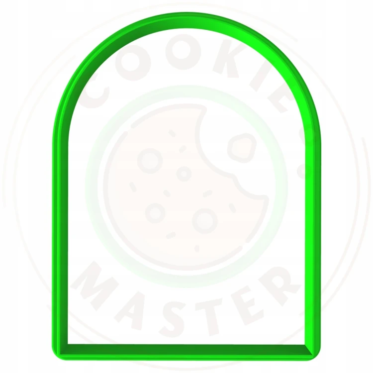 FOREMKA Wykrawacz Pierników KOMUNIA - Etykieta Plakietka Ramka życzenia 8cm