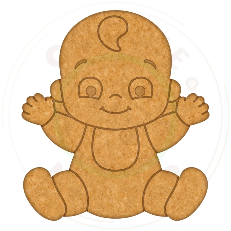 FOREMKA Wykrawacz do Pierników BABY SHOWER Bociankowe BOBAS 9cm + Przepisy