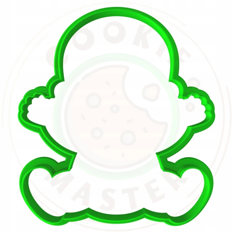 FOREMKA Wykrawacz do Pierników BABY SHOWER Bociankowe BOBAS 9cm + Przepisy