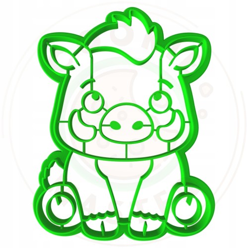 FOREMKA Wykrawacz do Pierników Lato ZWIERZĘTA AFRYKA GUZIEC 9,5cm + Przepis