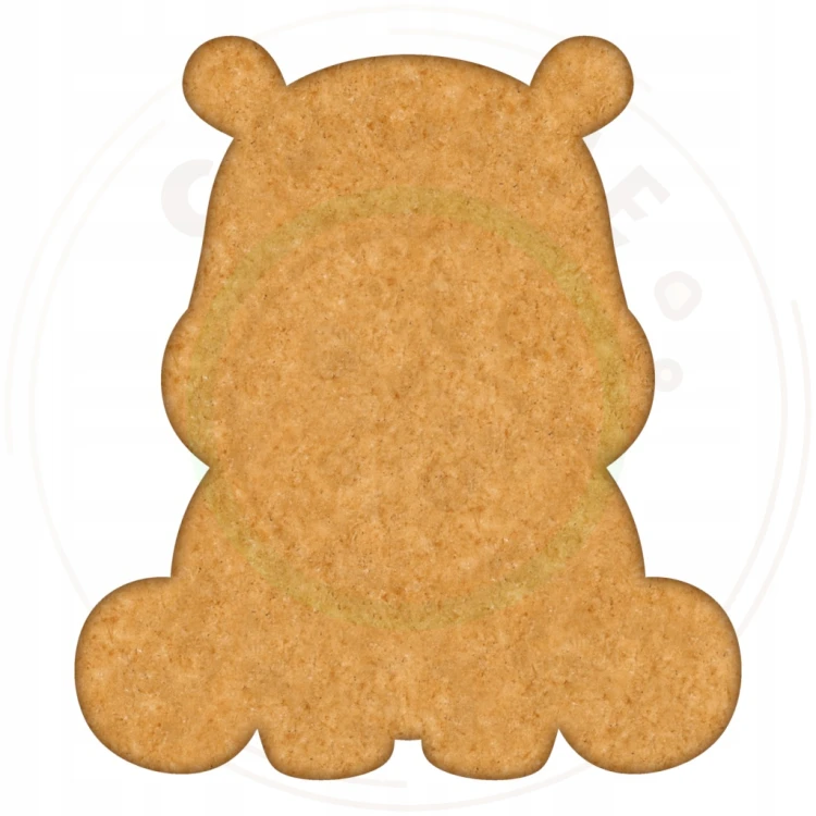 FOREMKA Wykrawacz do Pierników ZWIERZĘTA AFRYKA HIPOPOTAM 9cm + Przepisy