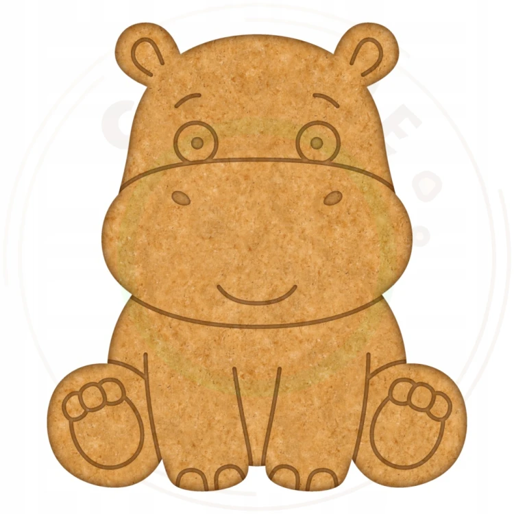 FOREMKA Wykrawacz do Pierników ZWIERZĘTA AFRYKA HIPOPOTAM 9cm + Przepisy