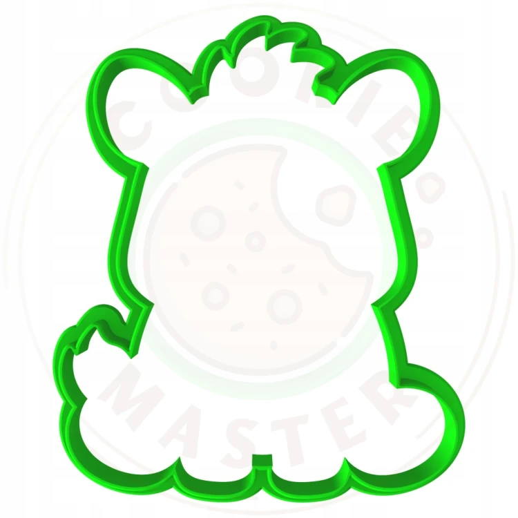 FOREMKA Wykrawacz do Pierników Lato ZWIERZĘTA AFRYKA HIENA 9cm + Przepisy