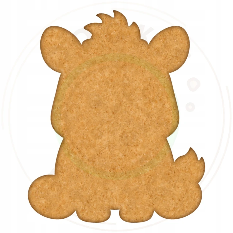 FOREMKA Wykrawacz do Pierników Lato ZWIERZĘTA AFRYKA HIENA 9cm + Przepisy