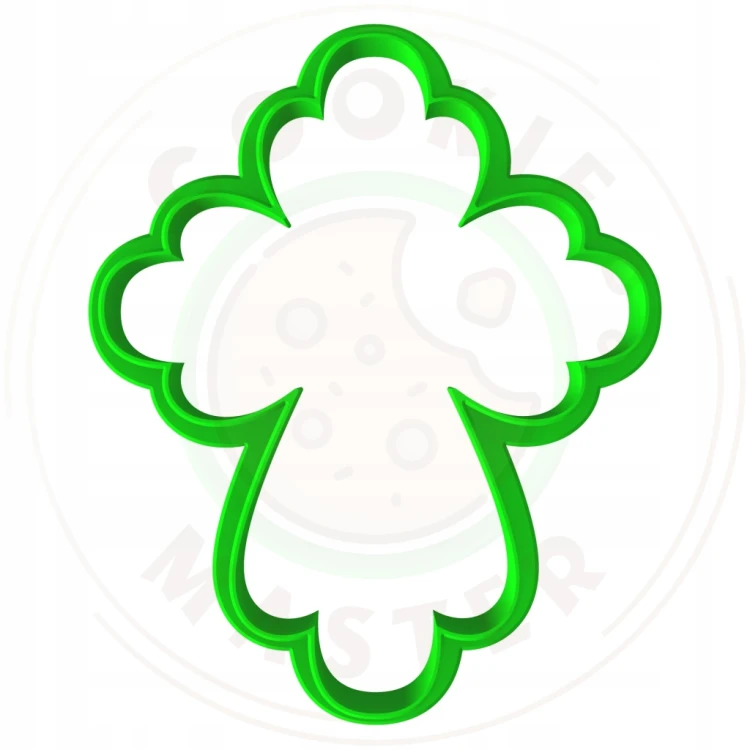 FOREMKA Wykrawacz do Pierników i Ciastek KOMUNIA - Krzyż 8cm + Przepisy