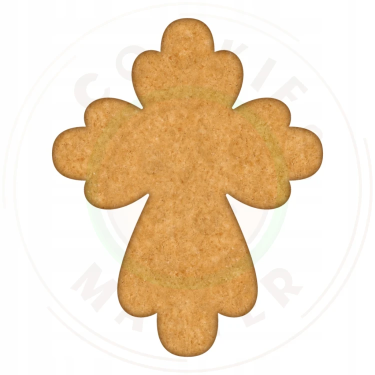 FOREMKA Wykrawacz do Pierników i Ciastek KOMUNIA - Krzyż 8cm + Przepisy