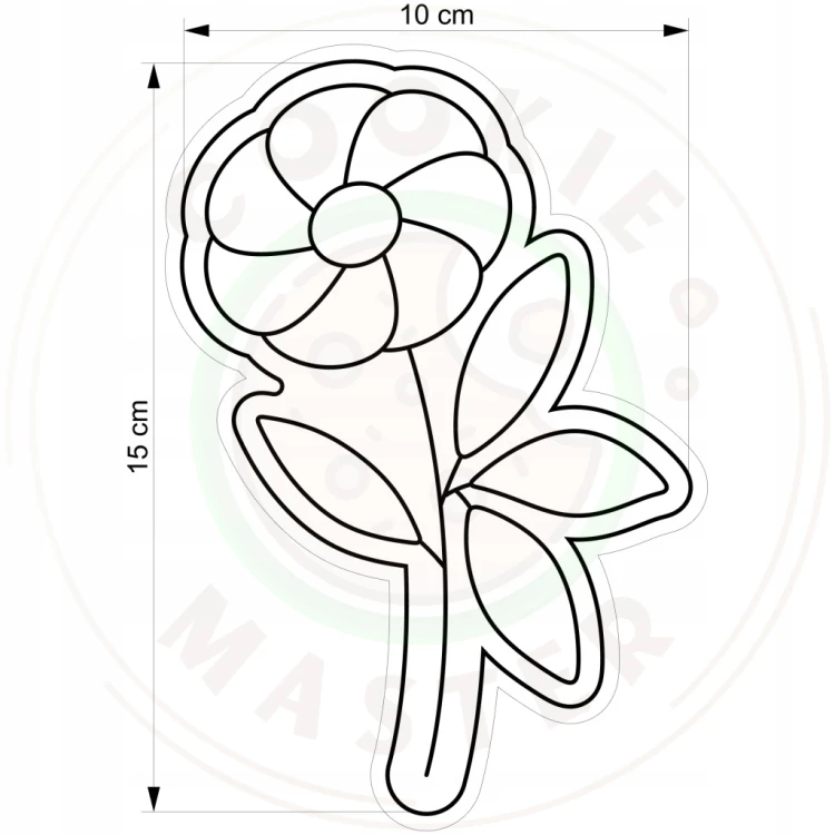 FOREMKA WIELKANOCNA Wykrawacz na DZIEŃ MATKI MAMY Kwiaty Kwiat KWIATEK 15cm