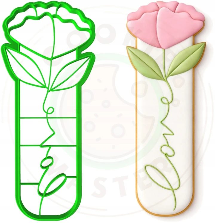 FOREMKA WIELKANOCNA Wykrawacz na DZIEŃ MATKI MAMY Kwiat KWIATEK LOVE 15cm