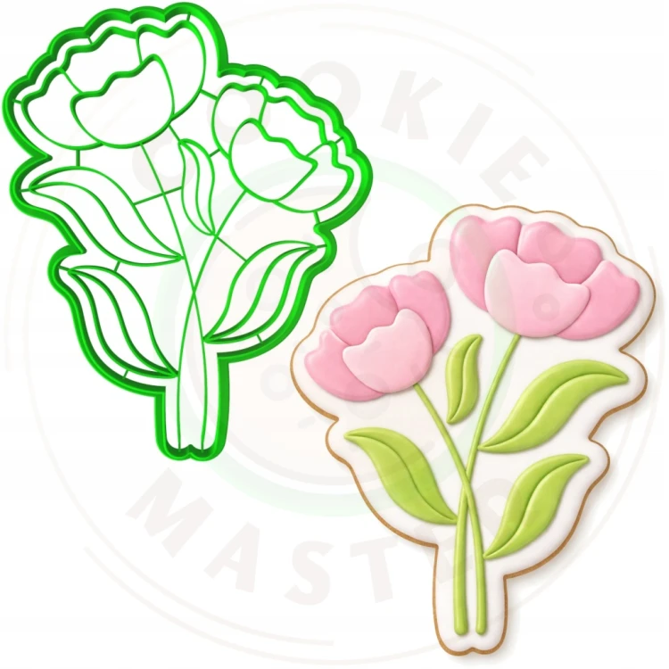 FOREMKA WIELKANOCNA Wykrawacz na DZIEŃ MATKI MAMY Kwiaty Kwiat KWIATEK 15cm