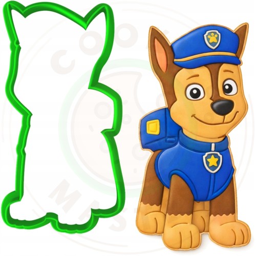 FOREMKA Wykrawacz do Pierników Bajka PSI PATROL Chase 10cm + Przepisy