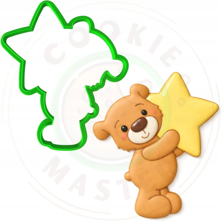 FOREMKA Wykrawacz do Pierników DZIEŃ BABCI DZIADKA I TATY Pluszak MIŚ 10cm