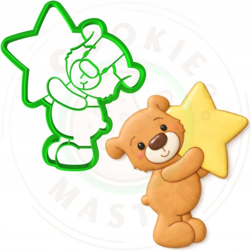 FOREMKA Wykrawacz do Pierników DZIEŃ BABCI DZIADKA I TATY Pluszak MIŚ 10cm