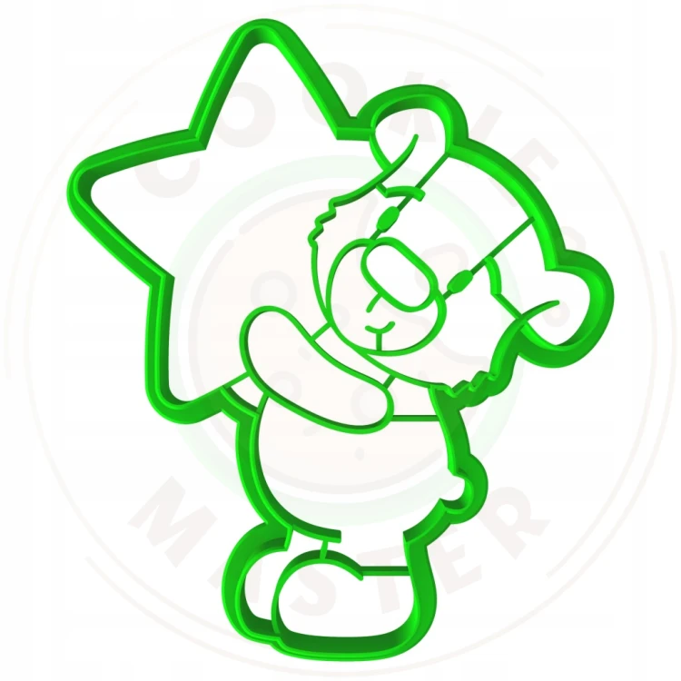 FOREMKA Wykrawacz do Pierników DZIEŃ BABCI DZIADKA I TATY Pluszak MIŚ 10cm