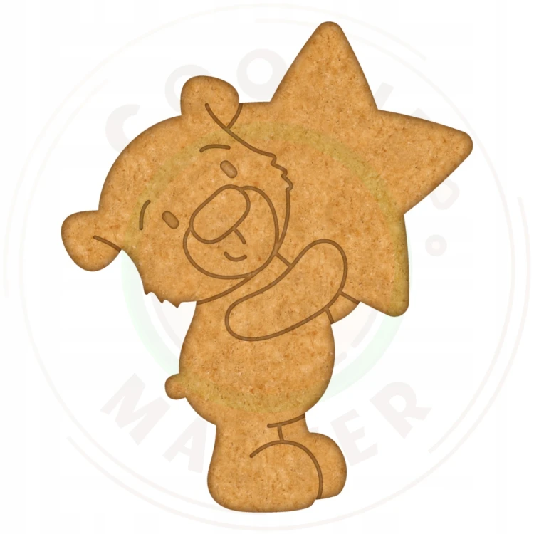 FOREMKA Wykrawacz do Pierników DZIEŃ BABCI DZIADKA I TATY Pluszak MIŚ 10cm