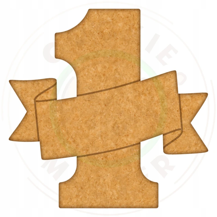 FOREMKA Wykrawacz do Pierników na BABY SHOWER Roczek JEDYNKA ZE WSTĘGĄ 10cm