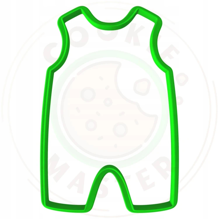 FOREMKA Wykrawacz do Pierników BABY SHOWER Bociankowe Body ŚPIOSZKI 10cm