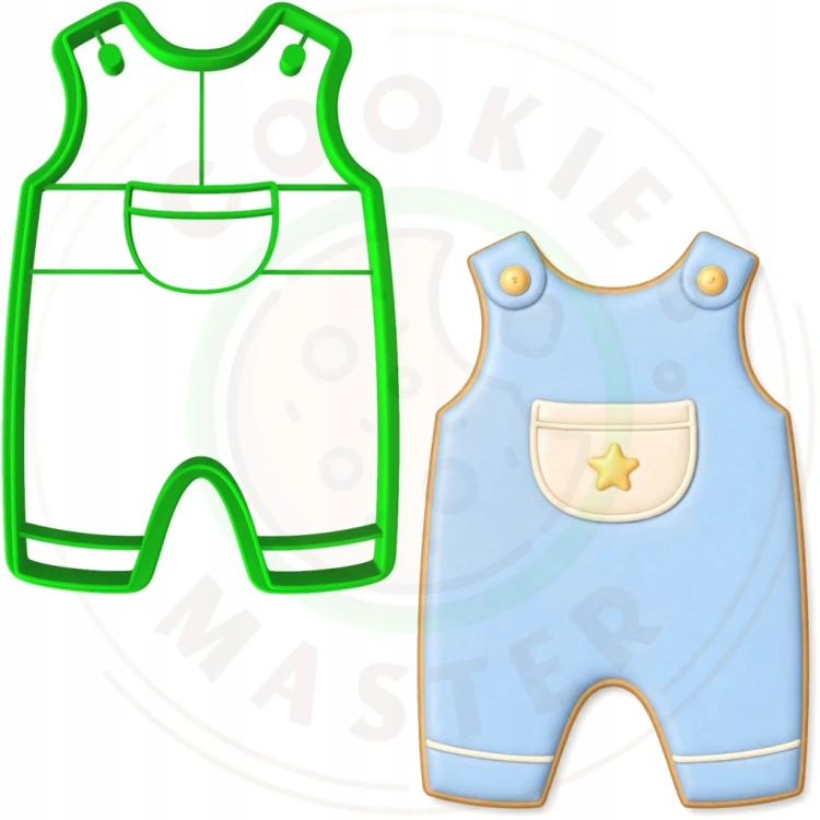 FOREMKA Wykrawacz do Pierników BABY SHOWER Bociankowe Body ŚPIOSZKI 10cm