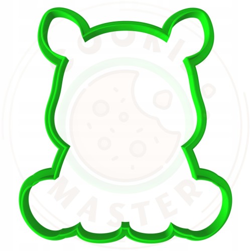 FOREMKA Wykrawacz do Pierników ZWIERZĘTA AFRYKA NOSOROŻEC 9cm + Przepisy