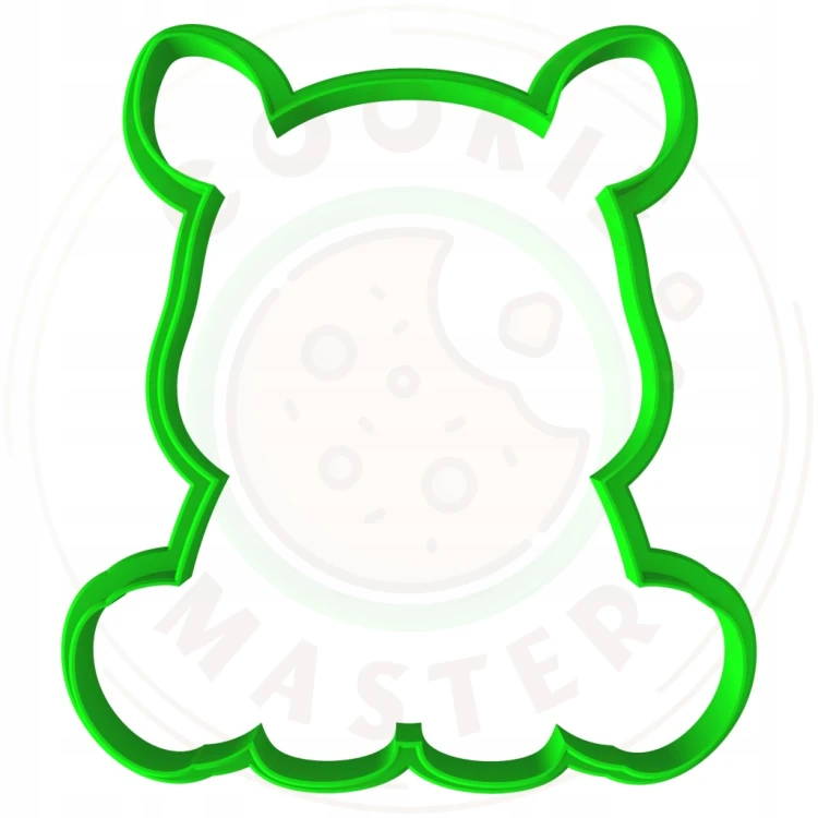 FOREMKA Wykrawacz do Pierników ZWIERZĘTA AFRYKA NOSOROŻEC 9cm + Przepisy