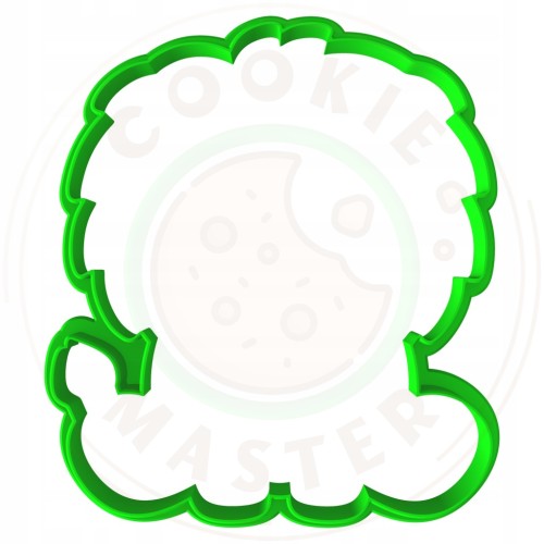 FOREMKA Wykrawacz do Pierników Ciastek ZWIERZĘTA AFRYKA LEW 9cm + Przepisy