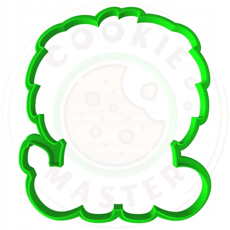 FOREMKA Wykrawacz do Pierników Ciastek ZWIERZĘTA AFRYKA LEW 9cm + Przepisy