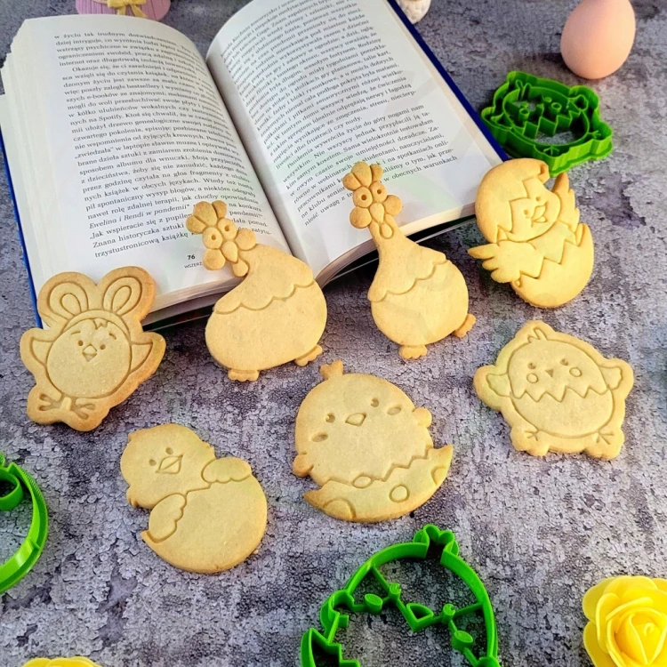 FOREMKA Wykrawacz do Pierników Ciastek ZWIERZĘTA AFRYKA LEW 9cm + Przepisy