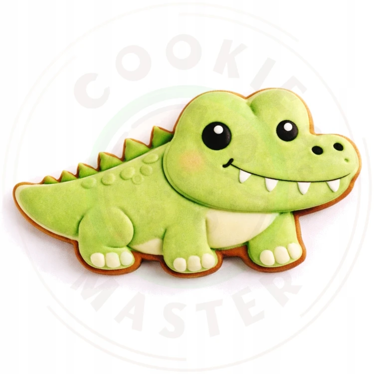 FOREMKA Wykrawacz do Pierników ZWIERZĘTA AFRYKA KROKODYL 12cm + Przepisy