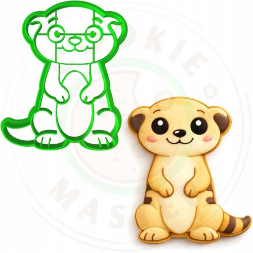 FOREMKA Wykrawacz Pierników ZWIERZĘTA AFRYKA Safari SURYKATKA 9cm Przepisy