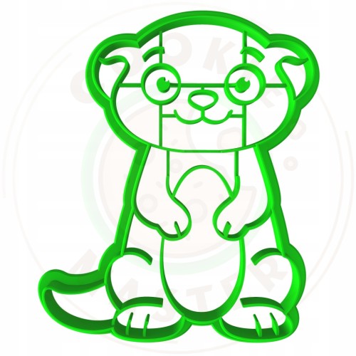 FOREMKA Wykrawacz Pierników ZWIERZĘTA AFRYKA Safari SURYKATKA 9cm Przepisy