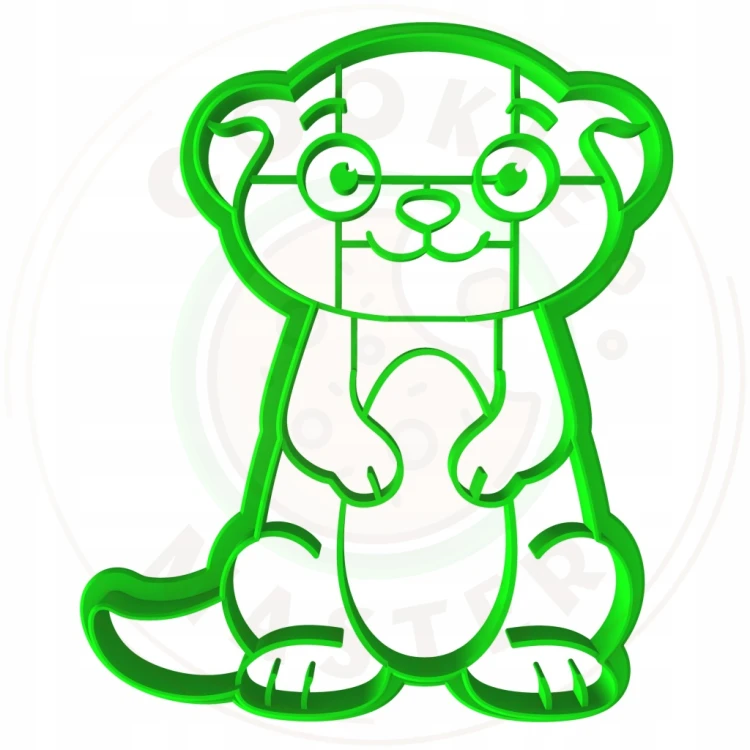 FOREMKA Wykrawacz Pierników ZWIERZĘTA AFRYKA Safari SURYKATKA 9cm Przepisy