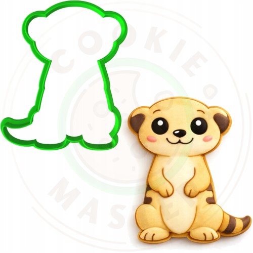 FOREMKA Wykrawacz Pierników ZWIERZĘTA AFRYKA Safari SURYKATKA 9cm Przepisy