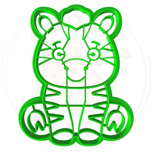 FOREMKA Wykrawacz do Pierników ZWIERZĘTA AFRYKA Safari ZEBRA 9cm + Przepisy