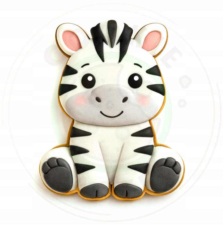 FOREMKA Wykrawacz do Pierników ZWIERZĘTA AFRYKA Safari ZEBRA 9cm + Przepisy