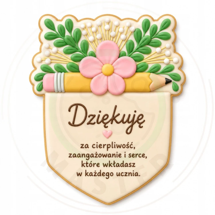 FOREMKA Wykrawacz Pierników KOMUNIA Etykieta Plakietka Ramka życzenia 10cm
