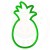 FOREMKA Wykrawacz do Pierników LATO OWOCE Jedzenie - ANANAS 10cm + Przepisy