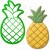 FOREMKA Wykrawacz do Pierników LATO OWOCE Jedzenie - ANANAS 10cm + Przepisy
