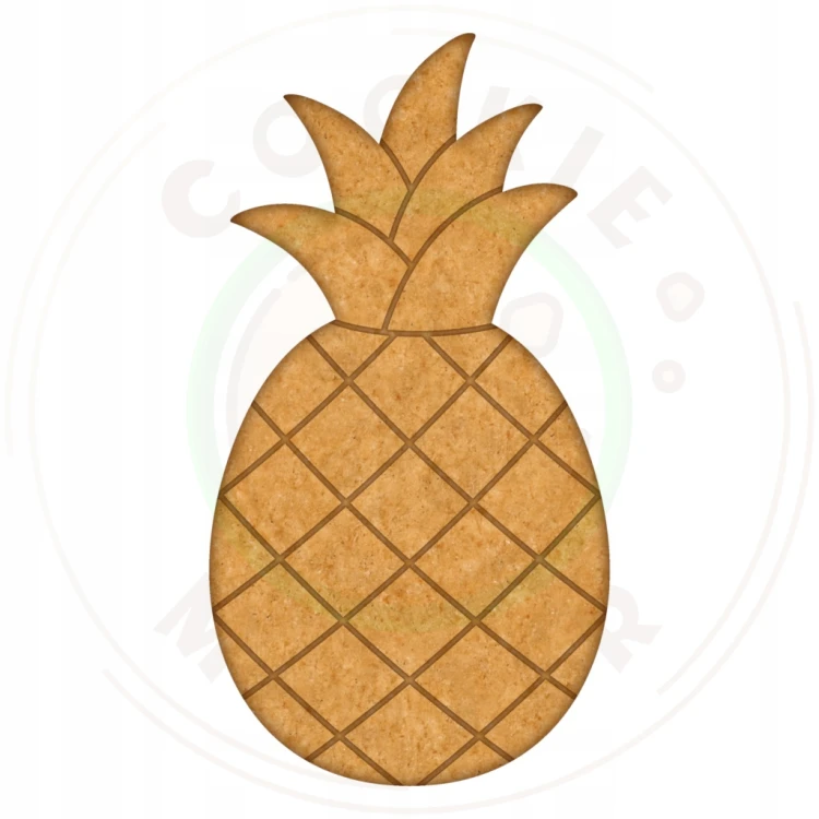 FOREMKA Wykrawacz do Pierników LATO OWOCE Jedzenie - ANANAS 10cm + Przepisy