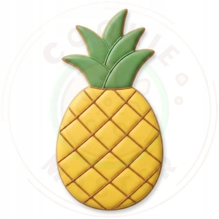 FOREMKA Wykrawacz do Pierników LATO OWOCE Jedzenie - ANANAS 10cm + Przepisy