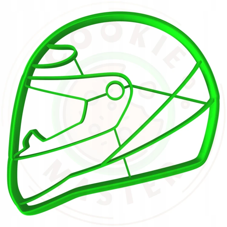 FOREMKA Wykrawacz do Pierników Pojazdy MOTOCYKLE Motory KASK 8cm + Przepisy