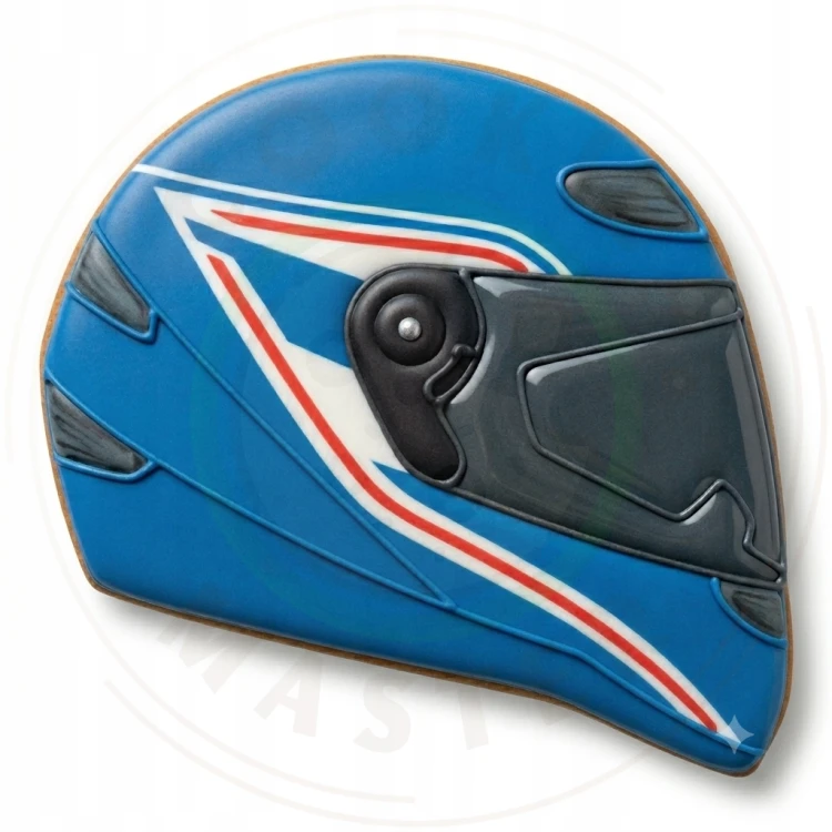 FOREMKA Wykrawacz do Pierników Pojazdy MOTOCYKLE Motory KASK 8cm + Przepisy