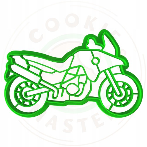 FOREMKA Wykrawacz do Pierników Pojazdy Motor MOTOCYKL Enduro 10cm +Przepis