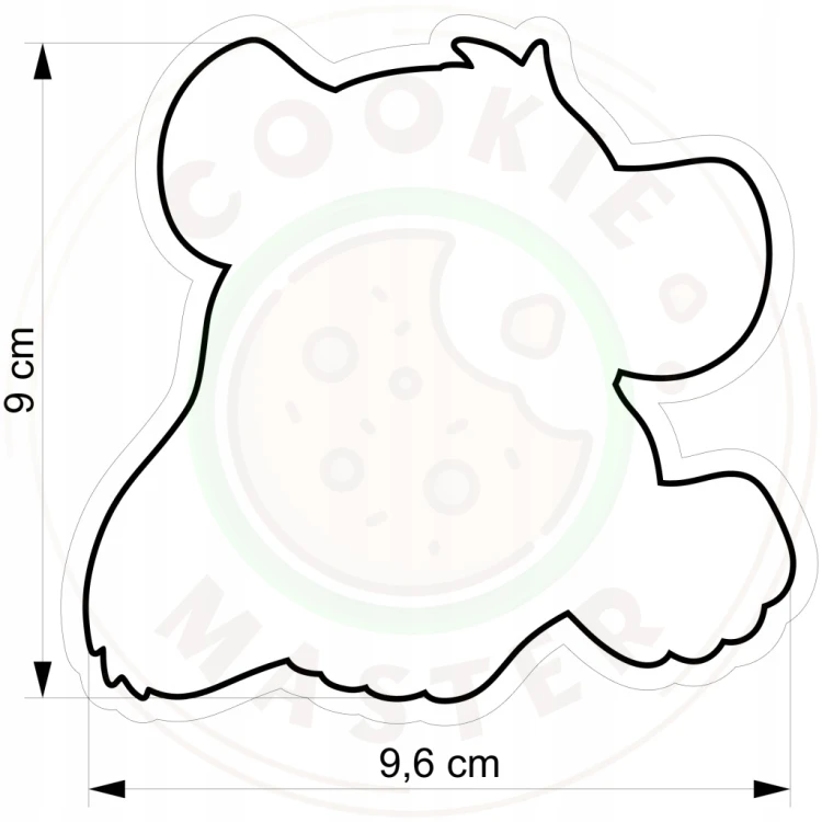 FOREMKA Wykrawacz do Ciastek i Pierników BAJKA Król Lew Simba 9cm +Przepisy