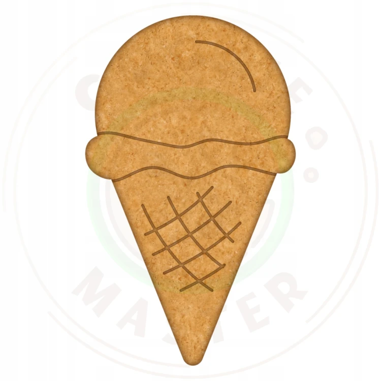 FOREMKA Wykrawacz do Ciastek i Pierników SŁODYCZE Lato Lody 10cm + Przepisy